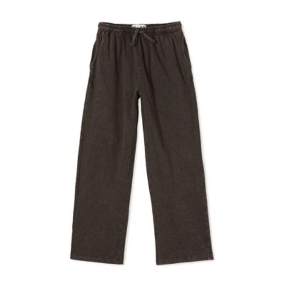 Cotton on Big Girls Drawstring Rochelle Wide Leg Pants - Washed Black - 15-16